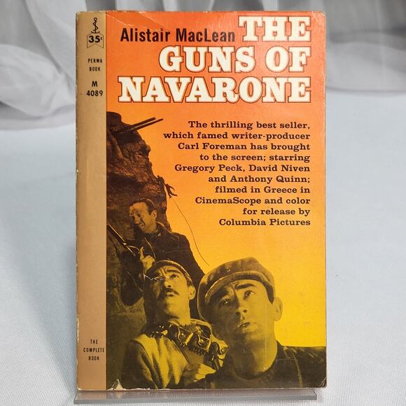 The Guns of Navarone Alistair MacLean WWII Action Adventure War Novel 1961 PB - Picture 1 of 12